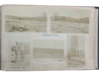 First Haydite Plant Construction and Operation, Wyoming, the Manufacture of Stephen Hayde's Patented Technology During Oil Production Peak, Photo Album of 91 Photographs, 1922-1924
