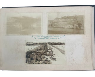 First Haydite Plant Construction and Operation, Wyoming, the Manufacture of Stephen Hayde's Patented Technology During Oil Production Peak, Photo Album of 91 Photographs, 1922-1924