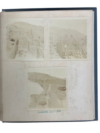 First Haydite Plant Construction and Operation, Wyoming, the Manufacture of Stephen Hayde's Patented Technology During Oil Production Peak, Photo Album of 91 Photographs, 1922-1924