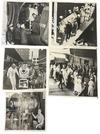 Iron Lung Transport and Polio Emergency Care: Press Photographs of Respirator Patients, 1937-1951. Polio Iron Lung Archive.