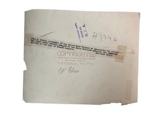 United Mine Workers Press Photo Archive of Labor Leader John L. Lewis, Union Support, and Police Violence in Coal Country, 1924-43