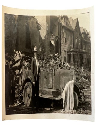 St. Louis Tornado DamagePhoto Archive Showing Collapsed Homes, Wrecked Streets, and Urban Debris, 1927
