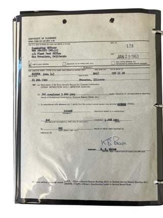Pearl Harbor Navy Diver John Krohta: Recovery of the Pacific Fleet, Salvage Diving, and the USS Medusa, Large Archive from 1934-1980s