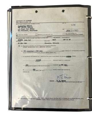 Pearl Harbor Navy Diver John Krohta: Recovery of the Pacific Fleet, Salvage Diving, and the USS Medusa, Large Archive from 1934-1980s