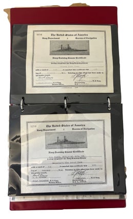 Pearl Harbor Navy Diver John Krohta: Recovery of the Pacific Fleet, Salvage Diving, and the USS Medusa, Large Archive from 1934-1980s