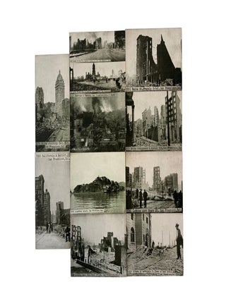 San Francisco and San Jose Earthquake Destruction Photo Archive of 55 images 1906