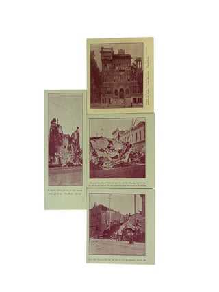 San Francisco and San Jose Earthquake Destruction Photo Archive of 55 images 1906