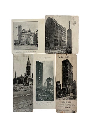 San Francisco and San Jose Earthquake Destruction Photo Archive of 55 images 1906