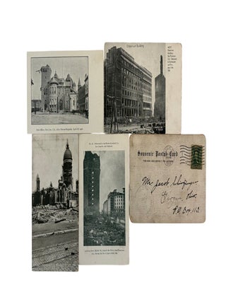 San Francisco and San Jose Earthquake Destruction Photo Archive of 55 images 1906