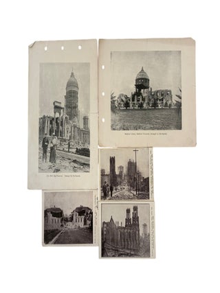 San Francisco and San Jose Earthquake Destruction Photo Archive of 55 images 1906