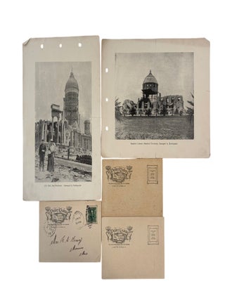 San Francisco and San Jose Earthquake Destruction Photo Archive of 55 images 1906