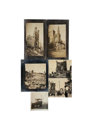 San Francisco and San Jose Earthquake Destruction Photo Archive of 55 images 1906