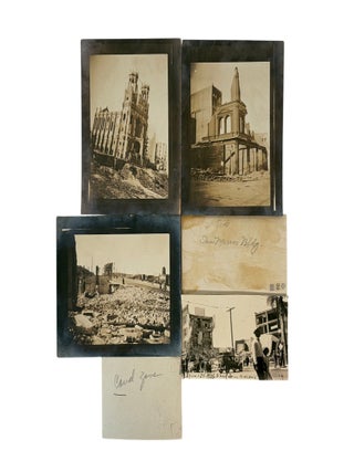 San Francisco and San Jose Earthquake Destruction Photo Archive of 55 images 1906