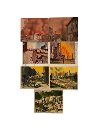 San Francisco and San Jose Earthquake Destruction Photo Archive of 55 images 1906