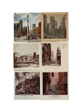 San Francisco and San Jose Earthquake Destruction Photo Archive of 55 images 1906