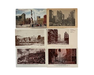 San Francisco and San Jose Earthquake Destruction Photo Archive of 55 images 1906