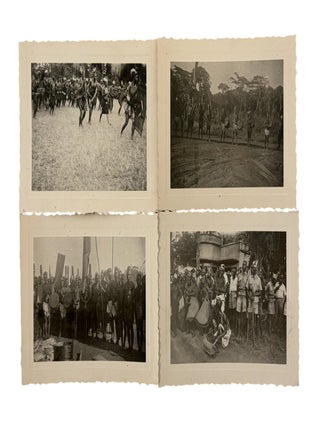 Belgian Congo and Indigenous Ceremony During Prince Regent Charles&rsquo;s Visit to Paulis, Photo Archive of 24 photographs with captions, including Chief Tongolo and Governor General Jungers, 1946-1952