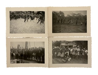 Belgian Congo and Indigenous Ceremony During Prince Regent Charles’s Visit to Paulis, Photo Archive of 24 photographs with captions, including Chief Tongolo and Governor General Jungers, 1946-1952