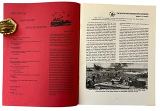 Fighting the Soviet Army: Archive of U.S. Manuals on Soviet Weapons, Electronic Warfare, Missiles, and Nuclear Battlefield Operations, 1978 to 1984