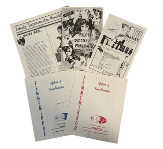 Item #23534 Early Chevalier Publications and Trans Interest News and Gender Confirming...