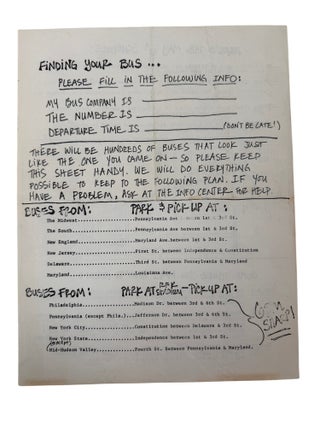 Three Mile Island Anti Nuclear Protest Materials Organizing Against Reactor Risk and Nuclear Industry Power, 1979