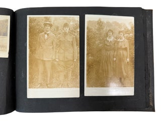 Item #23545 Gender Play and Military Family Life in a World War I Era Minnesota Photo Album,of...