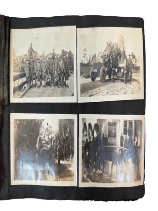 Gender Play and Military Family Life in a World War I Era Minnesota Photo Album,of 190 Photographs, include women in men suits and military garments, while men pose in dresses, skirts, and frilled hats - 1917-1922