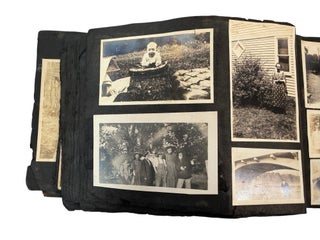 Gender Play and Military Family Life in a World War I Era Minnesota Photo Album,of 190 Photographs, include women in men suits and military garments, while men pose in dresses, skirts, and frilled hats - 1917-1922