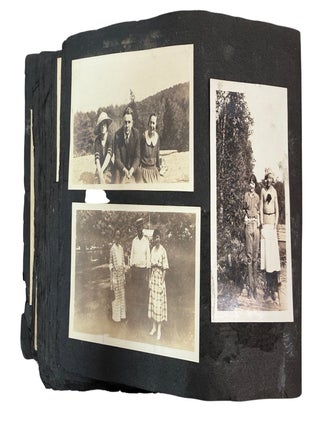 Gender Play and Military Family Life in a World War I Era Minnesota Photo Album,of 190 Photographs, include women in men suits and military garments, while men pose in dresses, skirts, and frilled hats - 1917-1922