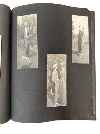 Gender Play and Military Family Life in a World War I Era Minnesota Photo Album,of 190 Photographs, include women in men suits and military garments, while men pose in dresses, skirts, and frilled hats - 1917-1922
