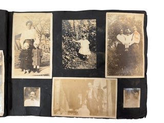 Gender Play and Military Family Life in a World War I Era Minnesota Photo Album,of 190 Photographs, include women in men suits and military garments, while men pose in dresses, skirts, and frilled hats - 1917-1922
