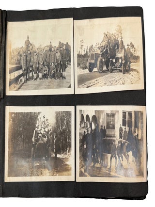 Gender Play and Military Family Life in a World War I Era Minnesota Photo Album,of 190 Photographs, include women in men suits and military garments, while men pose in dresses, skirts, and frilled hats - 1917-1922