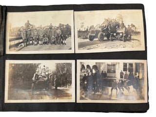 Gender Play and Military Family Life in a World War I Era Minnesota Photo Album,of 190 Photographs, include women in men suits and military garments, while men pose in dresses, skirts, and frilled hats - 1917-1922