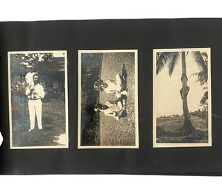 Item #23547 American Colonial Philippines and Trans-Pacific Encounter Photo Album, 140...