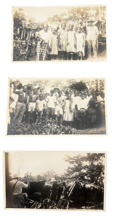 American Colonial Philippines and Trans-Pacific Encounter Photo Album, 140 Photographs with captions of Education, Indigenous Communities, and East Asian Travel, 1929–1930