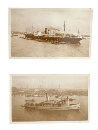 American Colonial Philippines and Trans-Pacific Encounter Photo Album, 140 Photographs with captions of Education, Indigenous Communities, and East Asian Travel, 1929&ndash;1930
