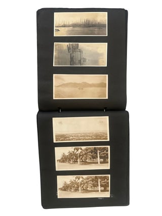 American Colonial Philippines and Trans-Pacific Encounter Photo Album, 140 Photographs with captions of Education, Indigenous Communities, and East Asian Travel, 1929&ndash;1930