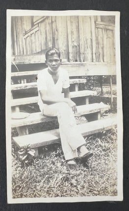 American Colonial Philippines and Trans-Pacific Encounter Photo Album, 140 Photographs with captions of Education, Indigenous Communities, and East Asian Travel, 1929–1930