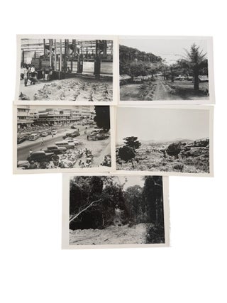 Belgian Colonial Development and Labor in the Congo, 5 Official Photographs of Coffee Production, Belgian Congo Colonialism.
