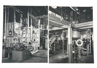 Industrial Photographs of Mid-Century Chemical Processing Plant, Archive of 14 Large Format Photographs, circa 1950s to 1960s