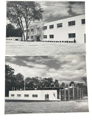 Industrial Photographs of Mid-Century Chemical Processing Plant, Archive of 14 Large Format Photographs, circa 1950s to 1960s