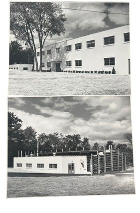 Industrial Photographs of Mid-Century Chemical Processing Plant, Archive of 14 Large Format Photographs, circa 1950s to 1960s