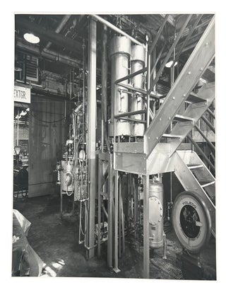 Industrial Photographs of Mid-Century Chemical Processing Plant, Archive of 14 Large Format Photographs, circa 1950s to 1960s