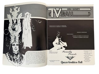 The World of Transvestites and High Society TV Ball Magazine Archive of 5 Issues. 1970s-1990s