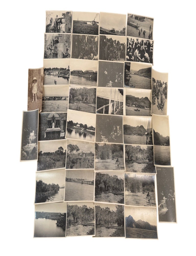 Colonial Belgian Congo and Congolese Encounter Photo Archive, 37 Photographs Documenting...