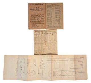 Indian Railways from the Jumna Bridge Works to the Final Years of British Rule Archive of 20 Pieces, 1869-1946