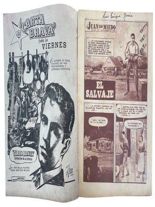 Jos&eacute; G. Cruz's Mexican Western Photo Comic,Archive "Juan Sin Miedo" Portrayed by Jes&uacute;s G&oacute;mez, 1964