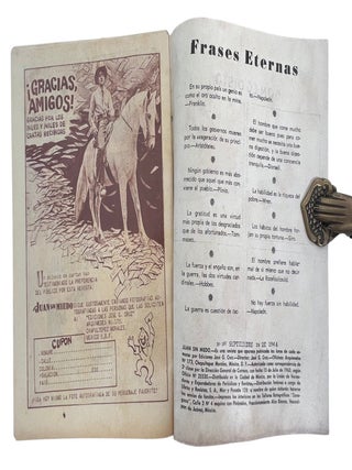 Jos&eacute; G. Cruz's Mexican Western Photo Comic,Archive "Juan Sin Miedo" Portrayed by Jes&uacute;s G&oacute;mez, 1964