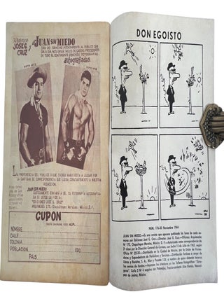 Jos&eacute; G. Cruz's Mexican Western Photo Comic,Archive "Juan Sin Miedo" Portrayed by Jes&uacute;s G&oacute;mez, 1964