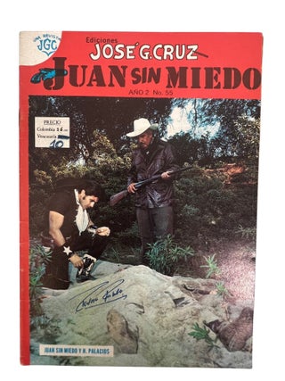 José G. Cruz's Mexican Western Photo Comic,Archive "Juan Sin Miedo" Portrayed by Jesús Gómez, 1964